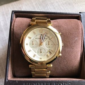 Michael Kors Women's Gold Stainless Steel Watch